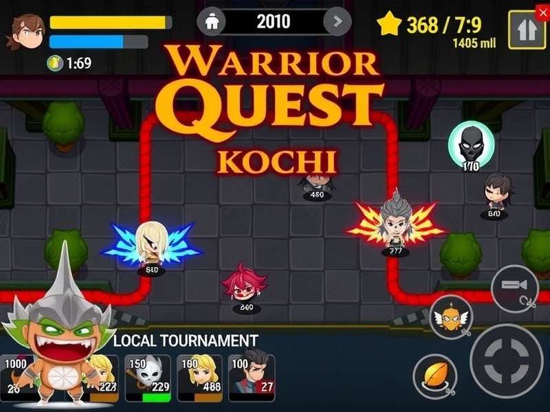 Warrior Quest Kochi Game Screenshot